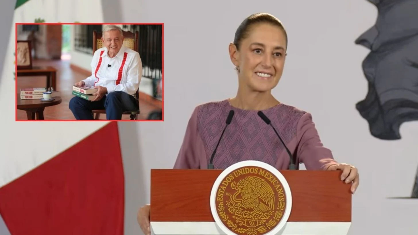 “Muy emotivo”, Claudia Sheinbaum reacciona al nuevo libro “Pueblo” de AMLO