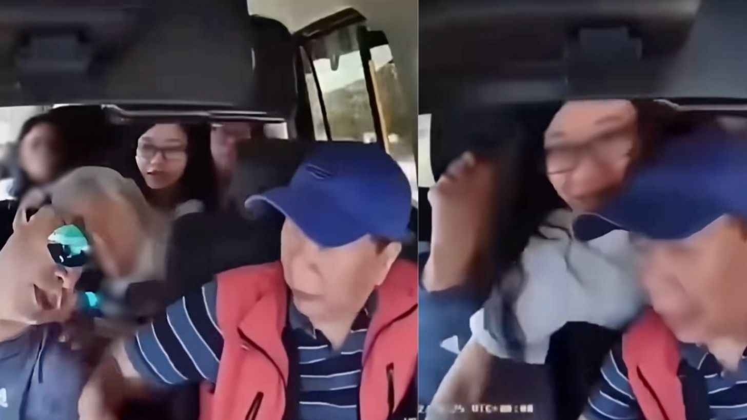 Taxista se desmaya a 64 km/h en Hong Kong; pasajeros evitan choque