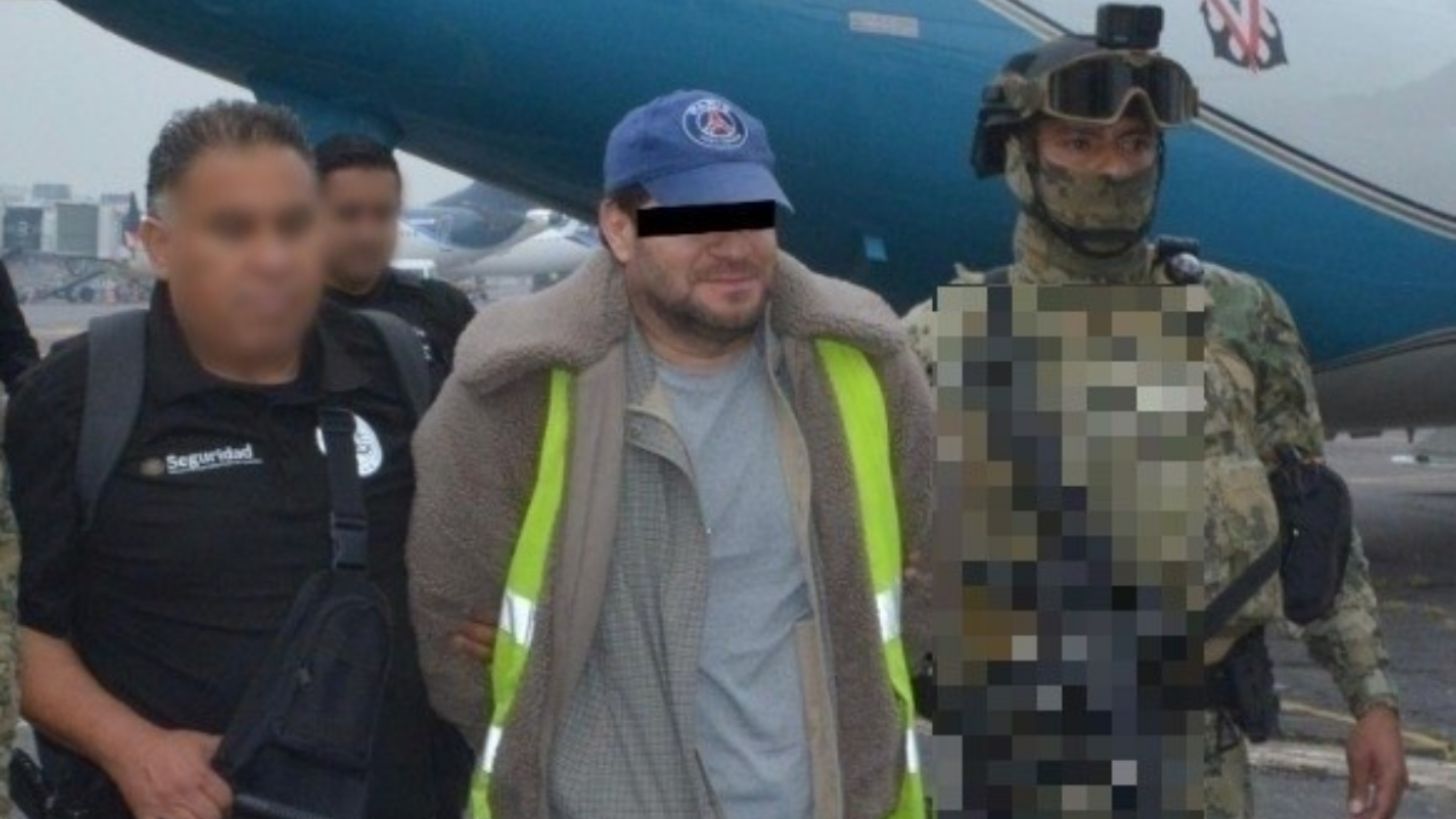 Trasladan a Almoloya de Juárez a Miguel Ángel “N”, alias “Capitán sol”, presunto líder de huachicol fiscal