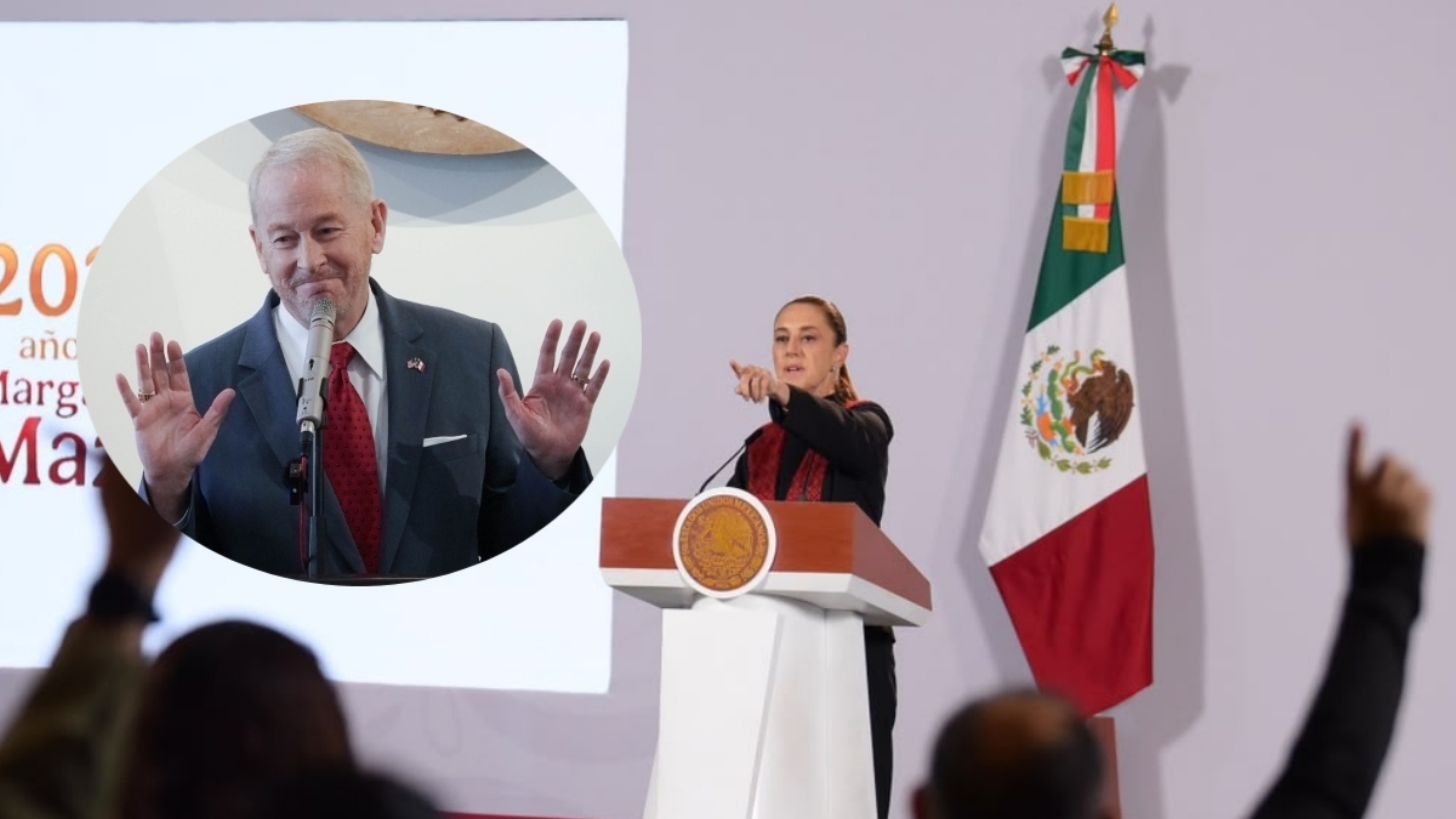 Claudia Sheinbaum acuerda reunión con embajador Ronald Johnson