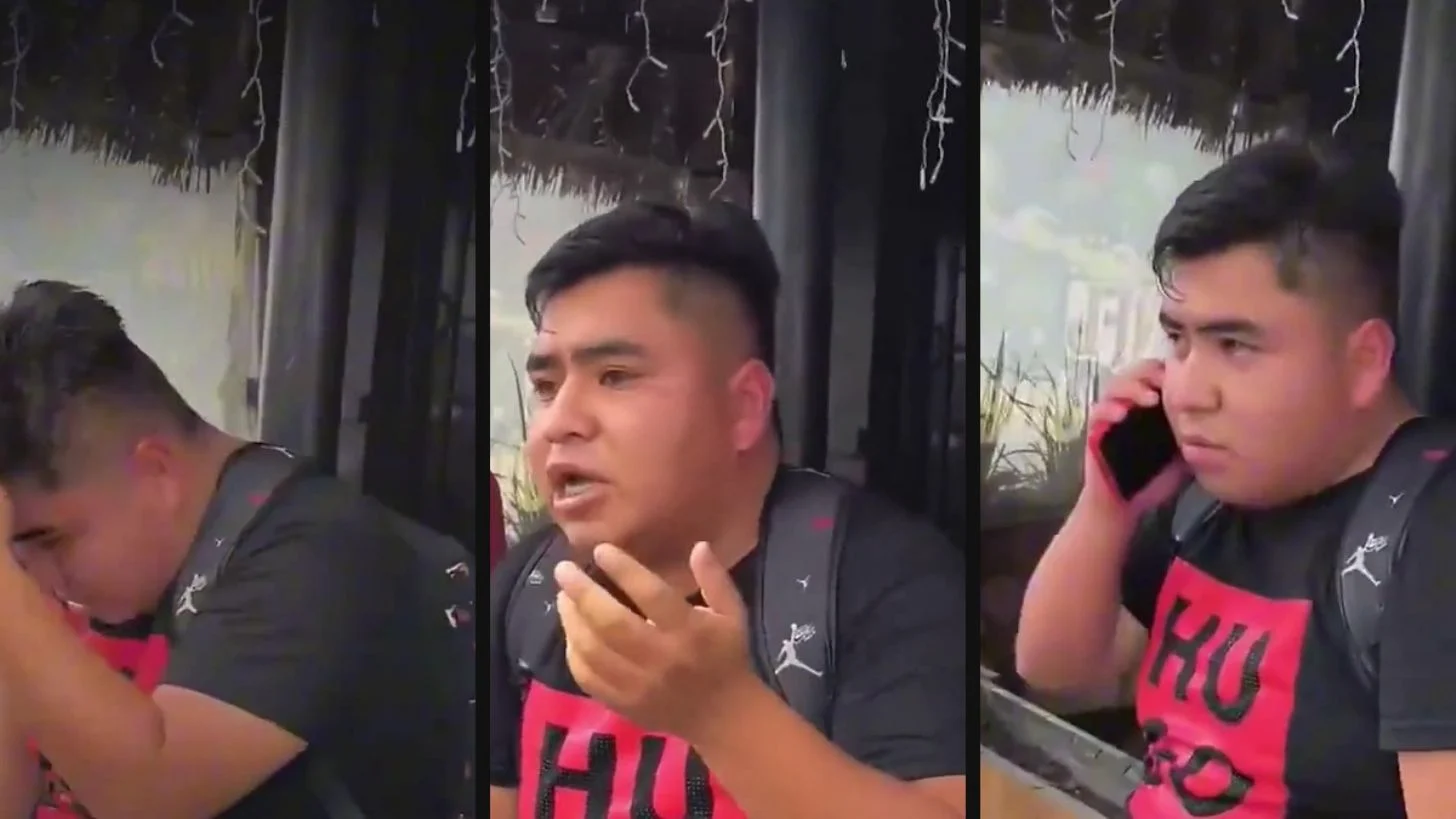 Golpean a presunto ladrón de celulares en Puebla: “Mi hija no tiene pañales”