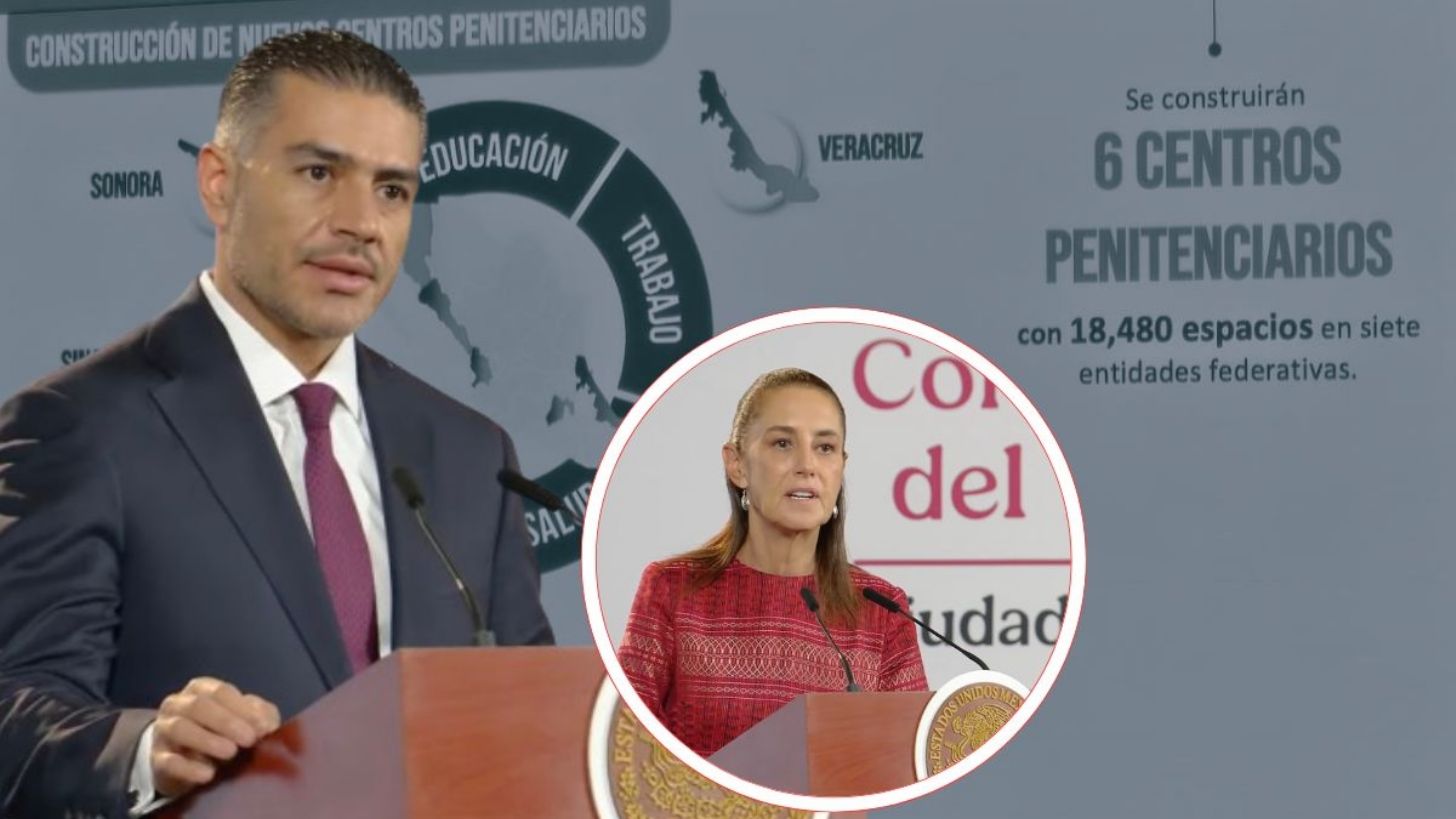 Construirán 6 nuevos centros penitenciarios en México; no serán operados por privados, anuncia Sheinbaum