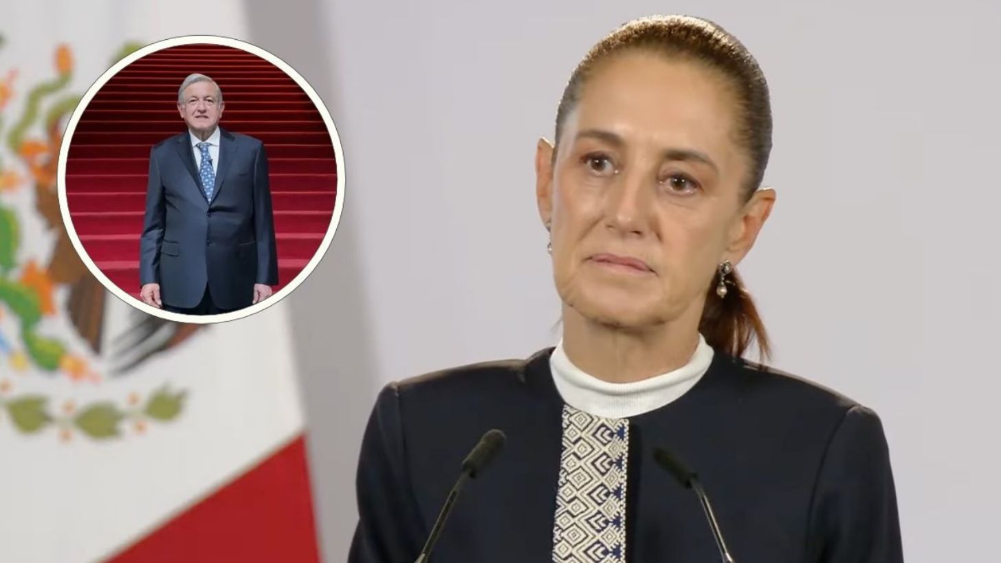 Sheinbaum niega gira de AMLO para promoción de su nuevo libro: “Es falso”