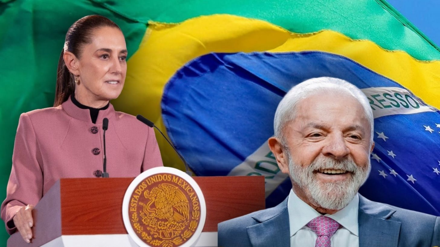 Sheinbaum revela detalles de su llamada con Lula da Silva: “Me invitó a que fuera a Brasil”
